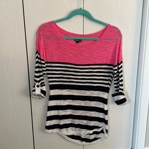 Express striped sweater